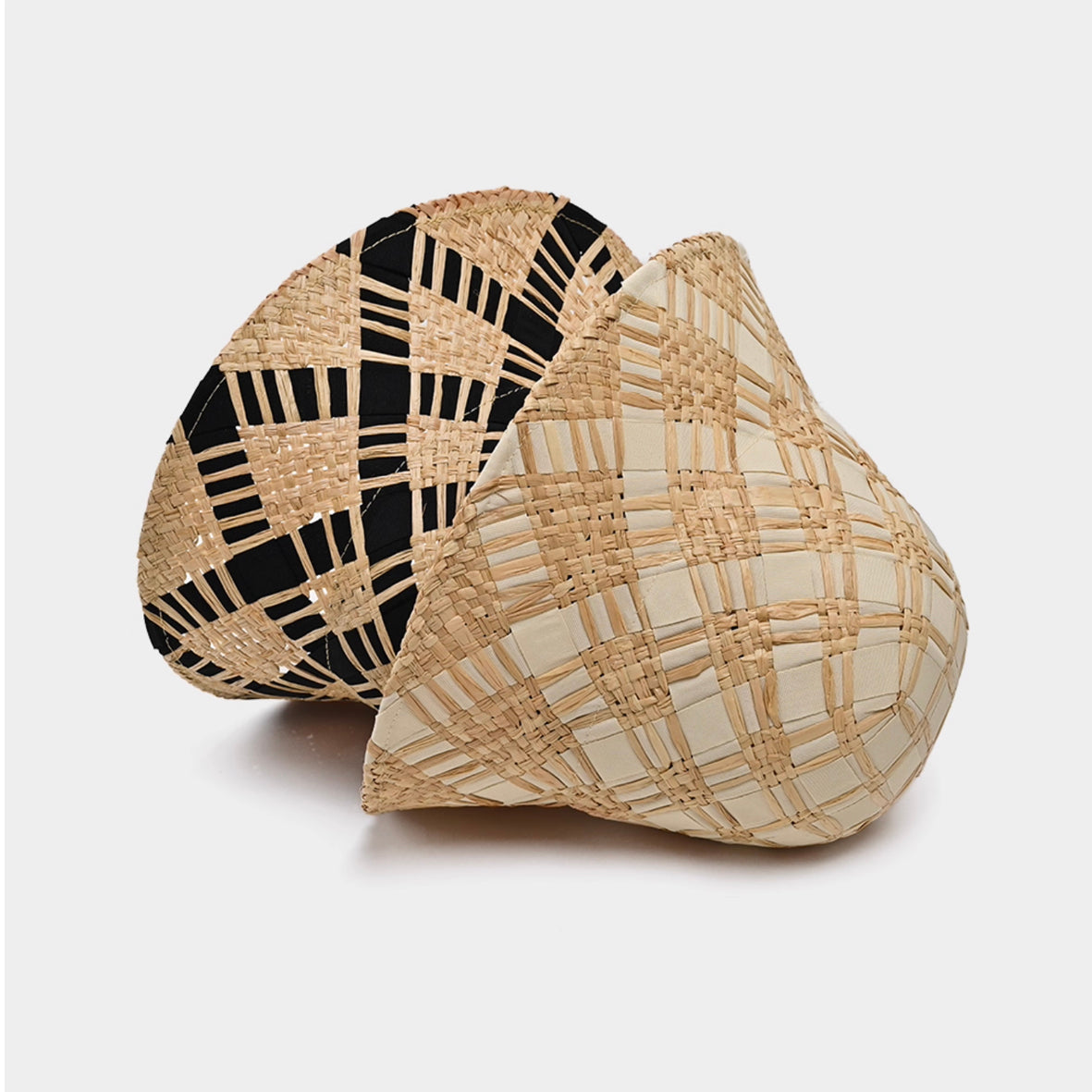 Woven Straw Bucket Hat