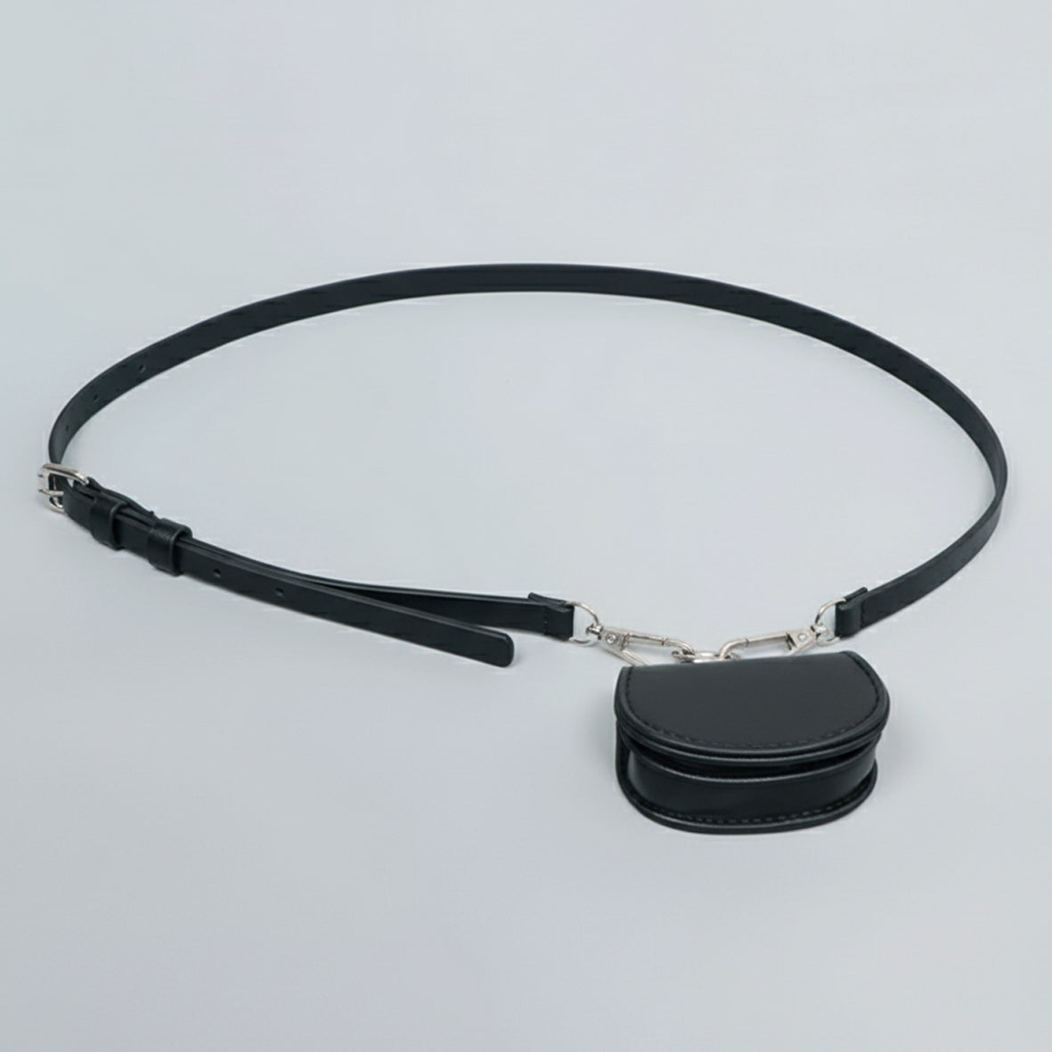 Minimalist Leather Waist Pouch