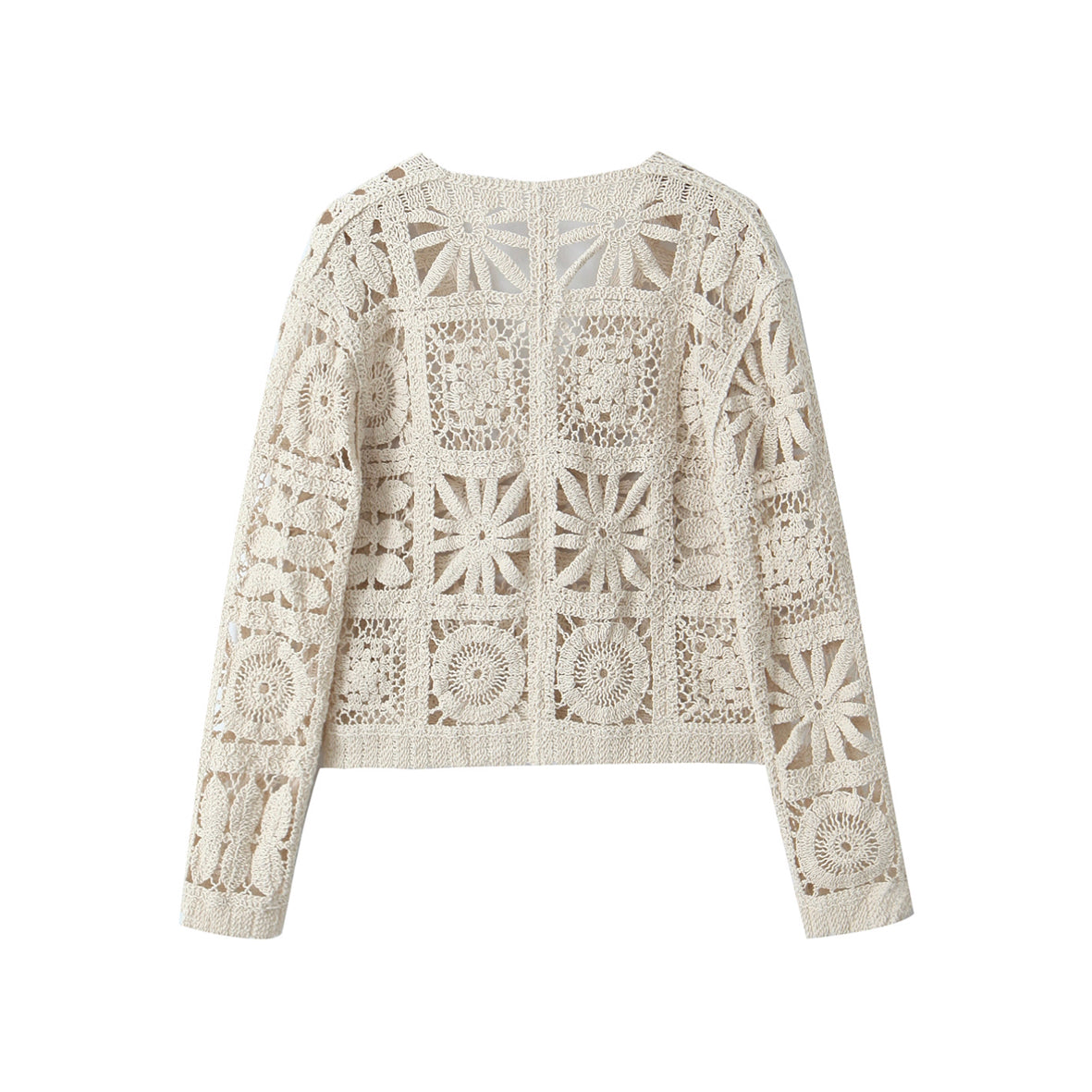 Mix Pattern Crochet Top
