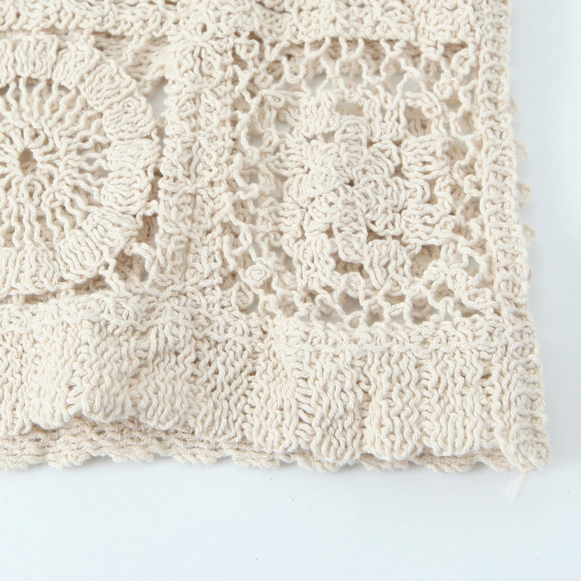 Mix Pattern Crochet Trousers