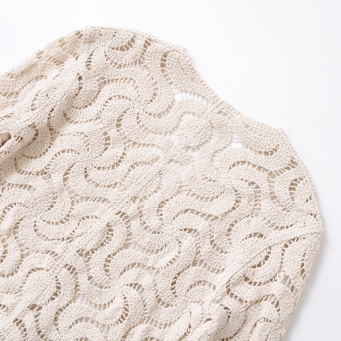 Abstract pattern Crochet Cardigan