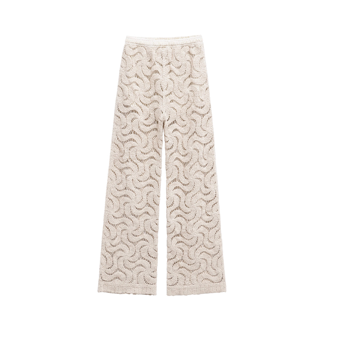 Abstract Crochet Trousers