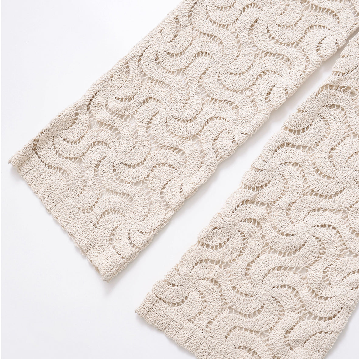 Abstract Crochet Trousers
