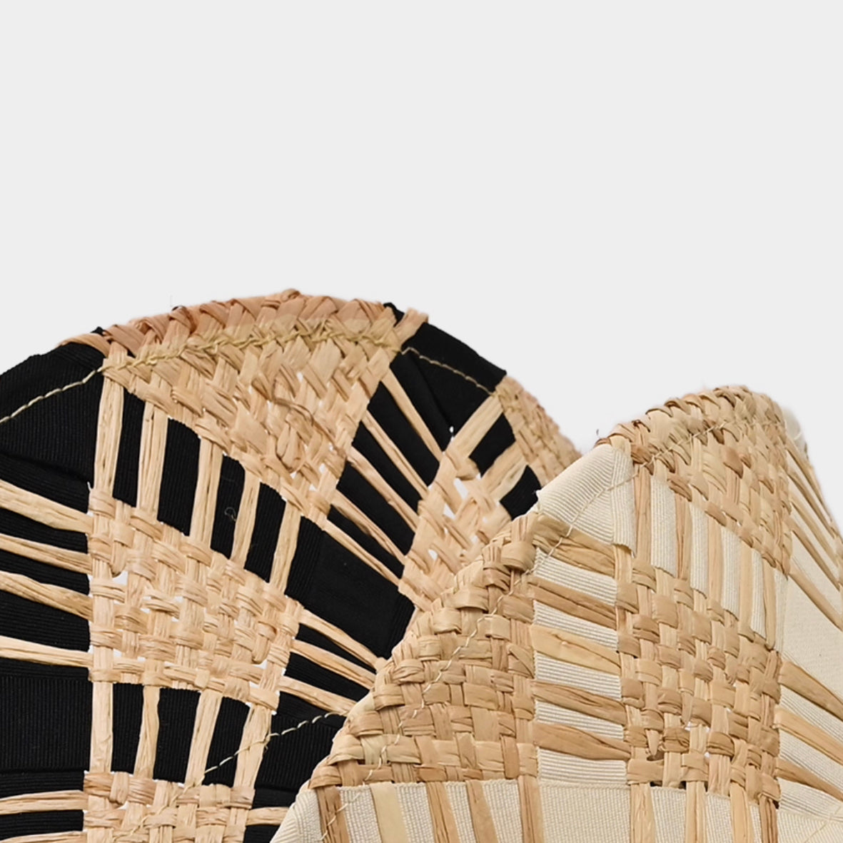 Woven Straw Bucket Hat