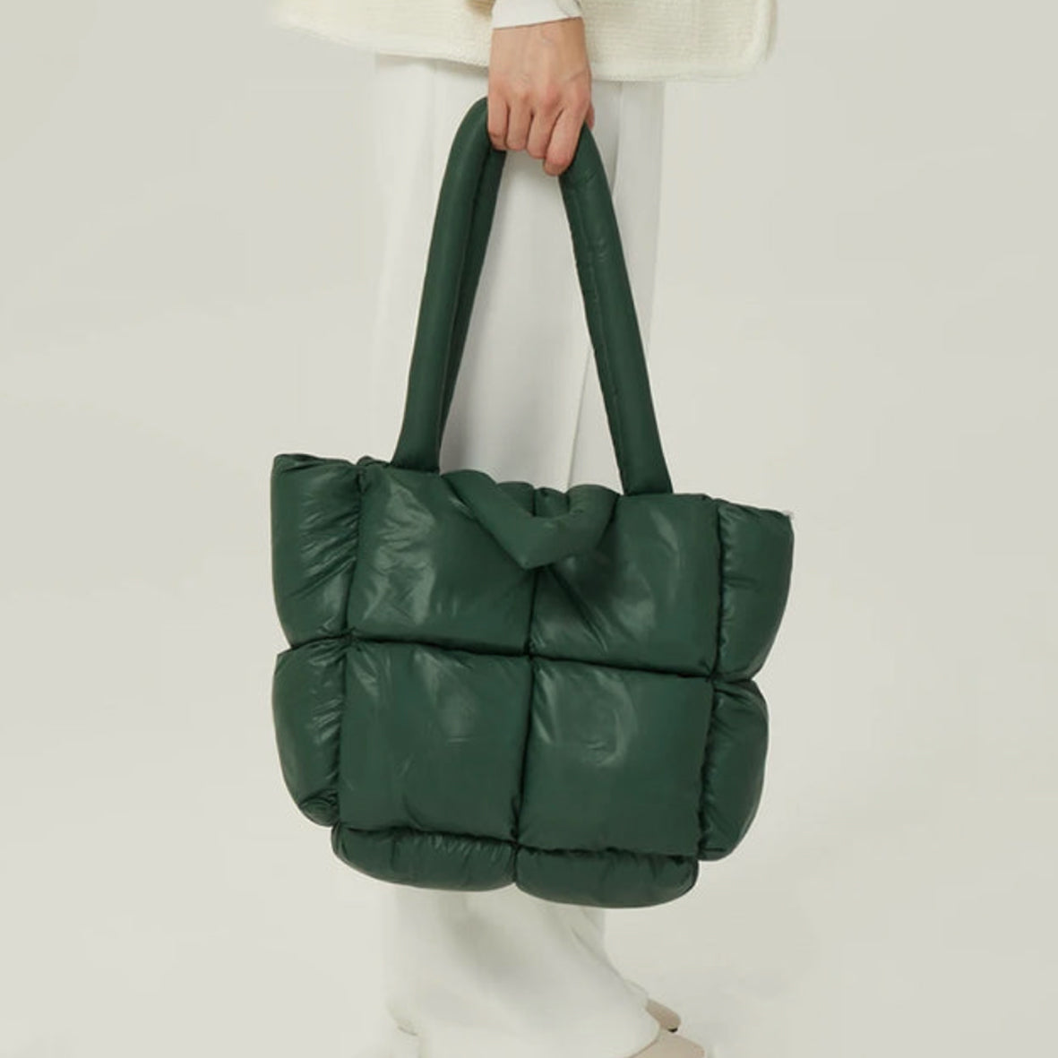 Quilted Puffer Bag