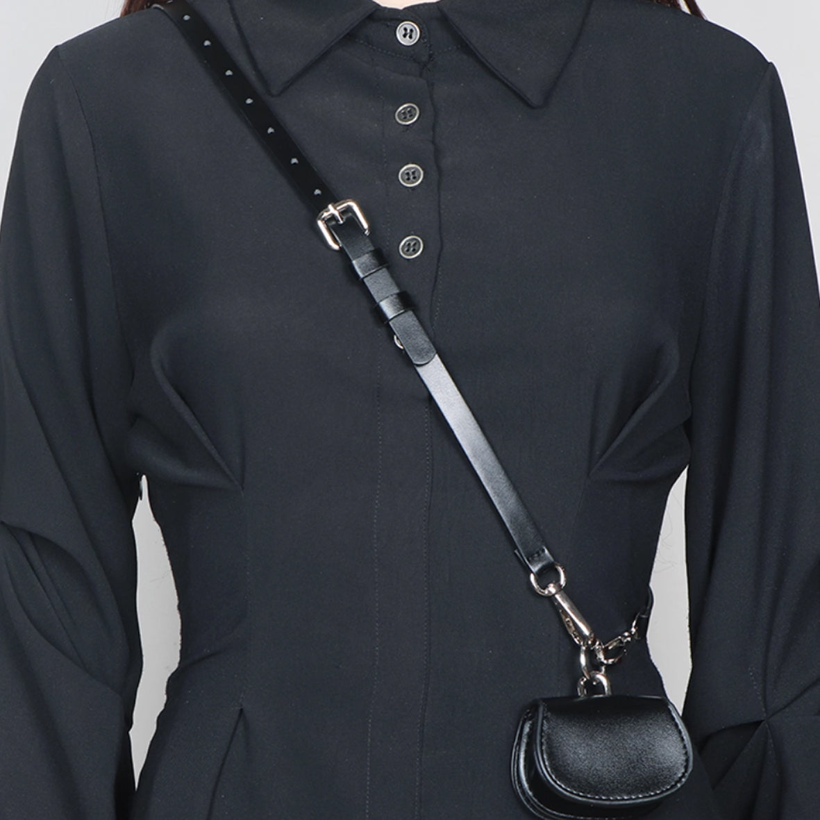 Minimalist Leather Waist Pouch