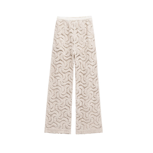Abstract Crochet Trousers